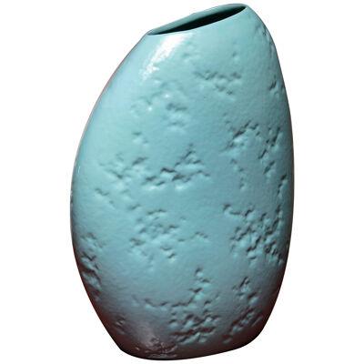 Large Turquoise Vase by Guido Andloviz for SCI Laveno