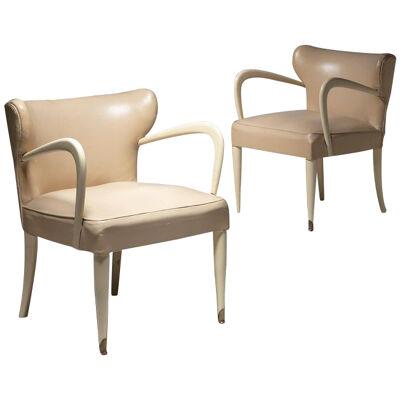Pair of Italian 50s Easy Chairs