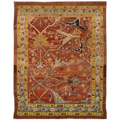Vintage Persian Tribal Bakshaish Wool Rug