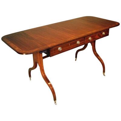 A George III period mahogany Sofa Table.