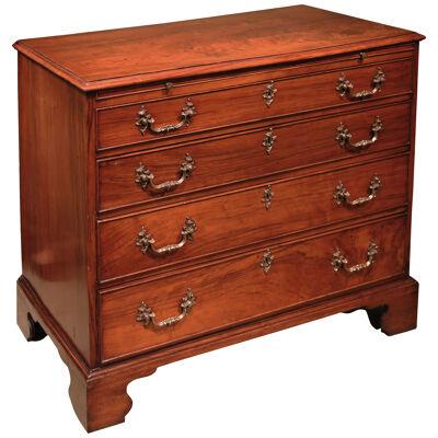 A Padouk Wood Chest Of Drawers
