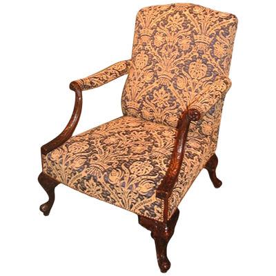 Chippendale style Gainsborough Armchair.
