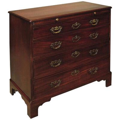 A George III period mahogany straight front Chest.
