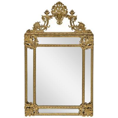 French Antique Napoleon III Mirror