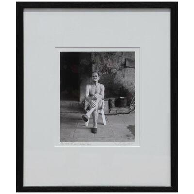 The King" Ha Noi, Vietnam Black and White Photograph  2001