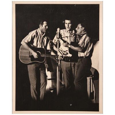 "Kingston Trio" Iconic American Folk Music Photograph 1960s
