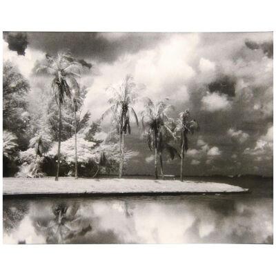 Mid-Century "Beach Scene" Black and White Landscape Photography 1960s