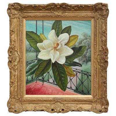 "Magnolia" Oil Painting by Edna Reindel