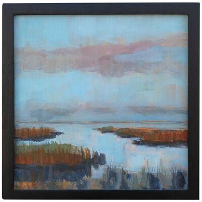 Rachel Wiley-Janota "Wetlands Plein Air" Impressionist Coastal Landscape 2015