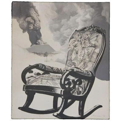 "Old Rocking Chair" Surrealist Still Life