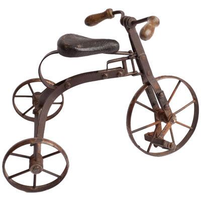 Late 19th Century Sculpture of a Tricycle With Moving Parts