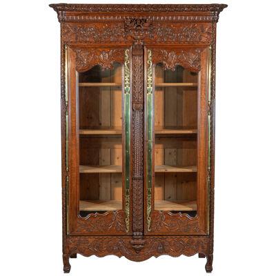 19th Century French Bridal Armoire