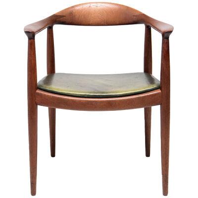 The 'Round Chair' by Hans J. Wegner for Johannes Hansen, 1950's