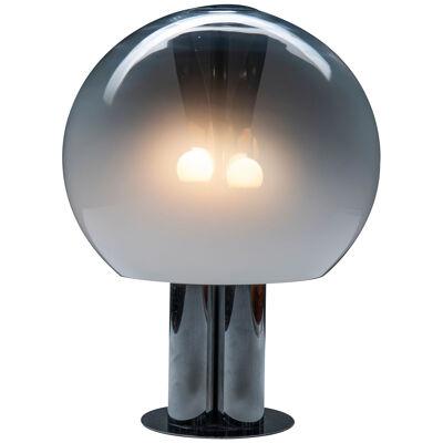 Table lamp with Glass sphere, Selenova, Italy, 1960s