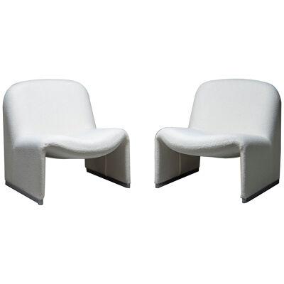 Pair of 'Alky' Chairs, Giancarlo Piretti for Castelli, Italy, 1970s