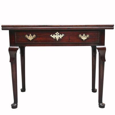 18th Century mahogany side table