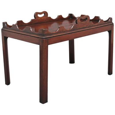 Early 20th Century mahogany butlers tray