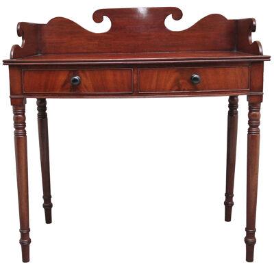 19th Century mahogany side table 