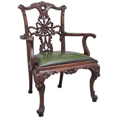 Early 20th Century Chippendale style armchair