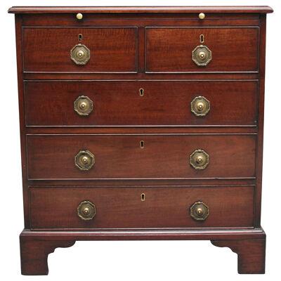18th Century mahogany chest with slide