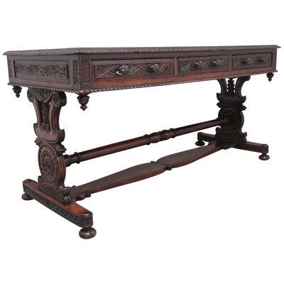 Early 19th Century Anglo-Indian teak consul table