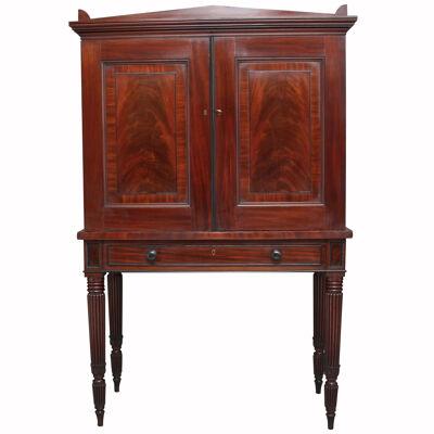 Early 19th Century mahogany collectors cabinet