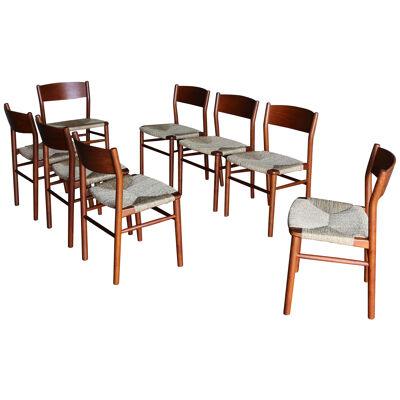 Børge Mogensen ‘Model 157’ Dining Chairs for Søborg, circa 1955
