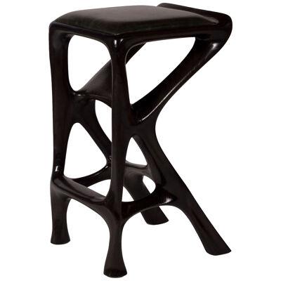 Amorph Chimera Bar stool Solid Wood with Ebony stain Finish Counter Height