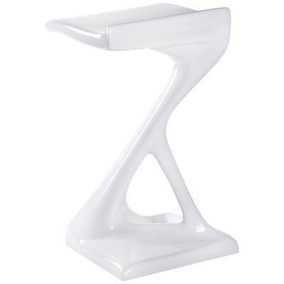 Amorph Attitude bar stool in White lacquer 