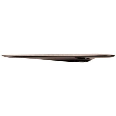 Amorph Riva wall mounted shelf in Black lacquer 