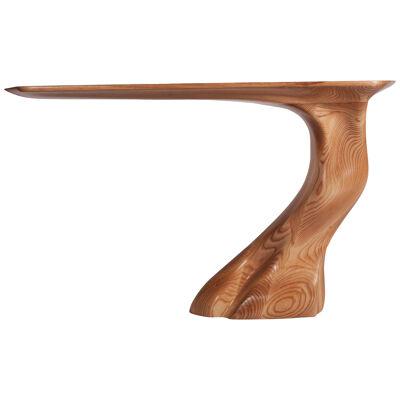 Amorph Frolic Console Table Honey stain on Ash wood Wall mounted