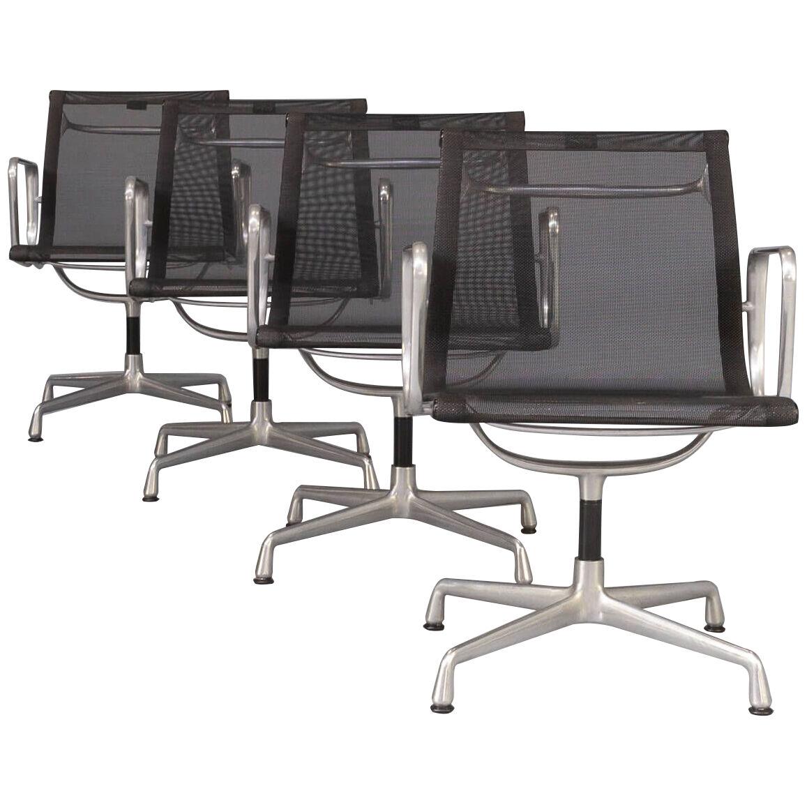 Charles and Ray Eames ‘EA108’ office chair for Vitra set/4