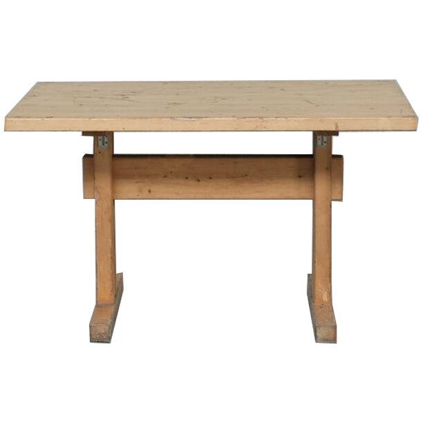 Charlotte Perriand Mid-Century French Les Arcs Dining Table (No.2)