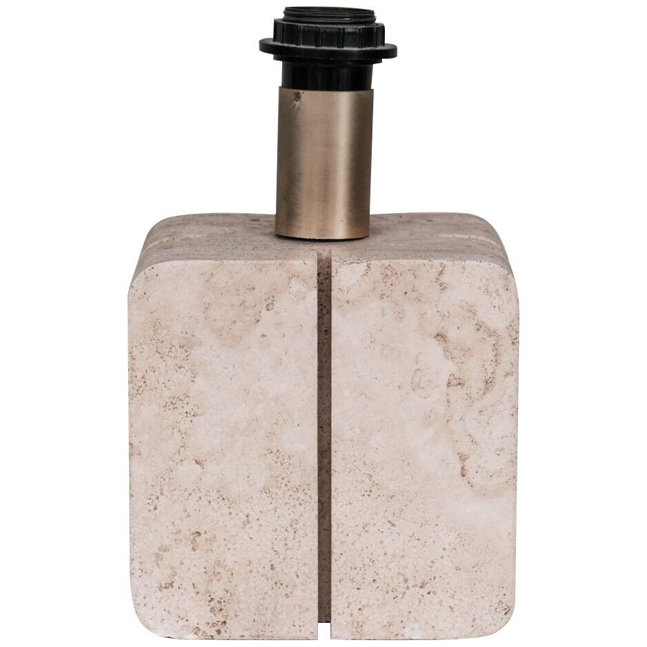 Italian Travertine Mid-Century Table Lamp (Up to 2 available)