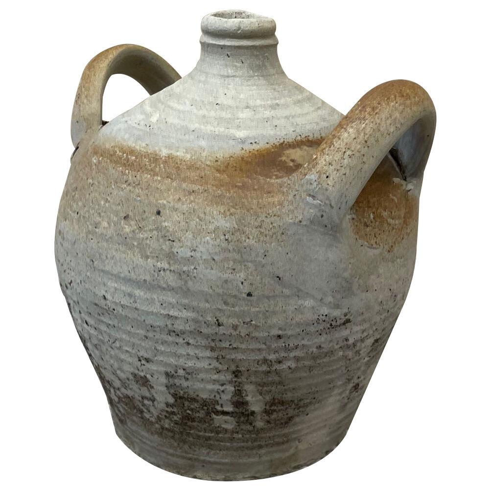 Vintage Mid-Century French Provincial Stoneware Pottery, Jar/Jug/Vase/Vessel