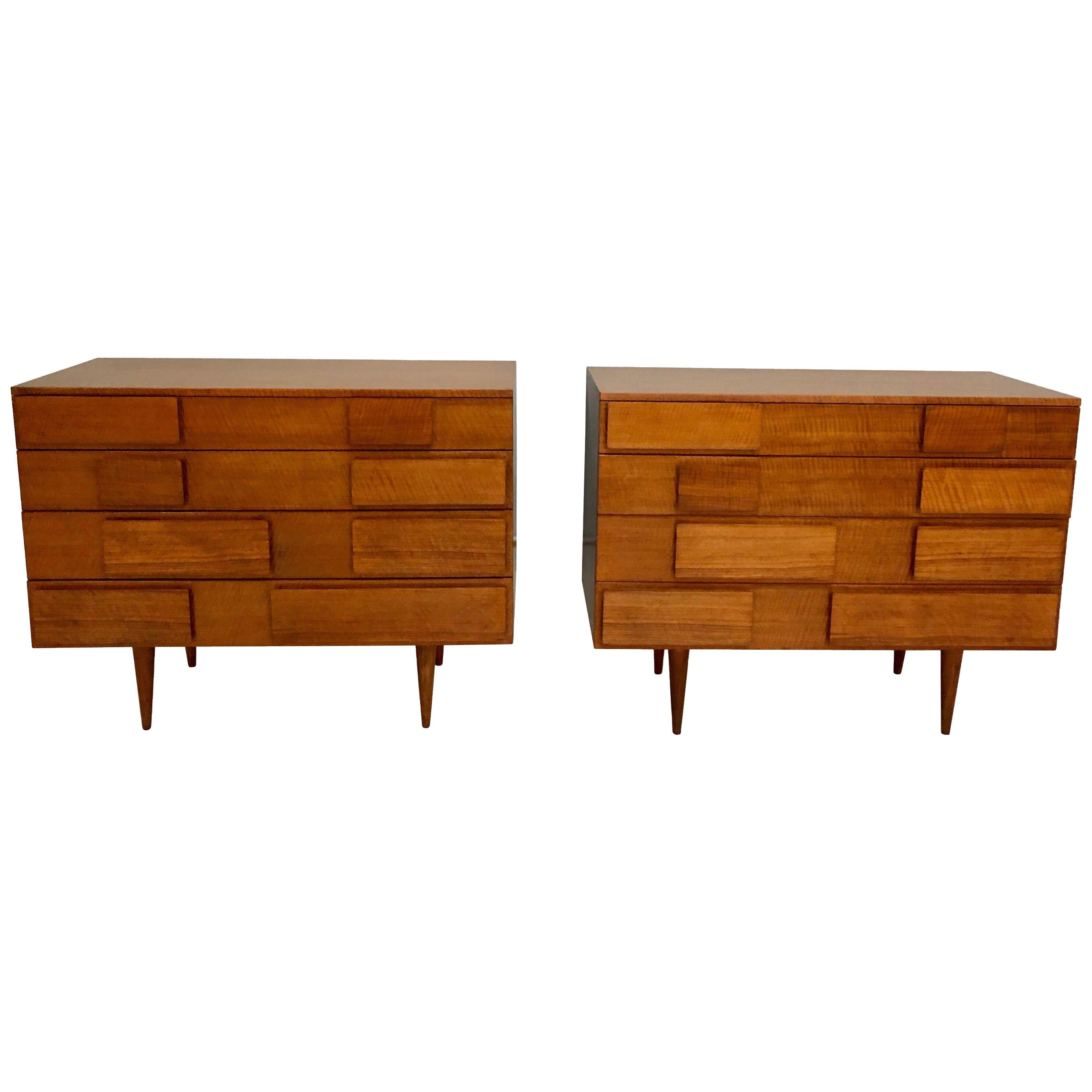 Pair of Gio Ponti Chests for Singer & Sons, Model 2129, circa 1955