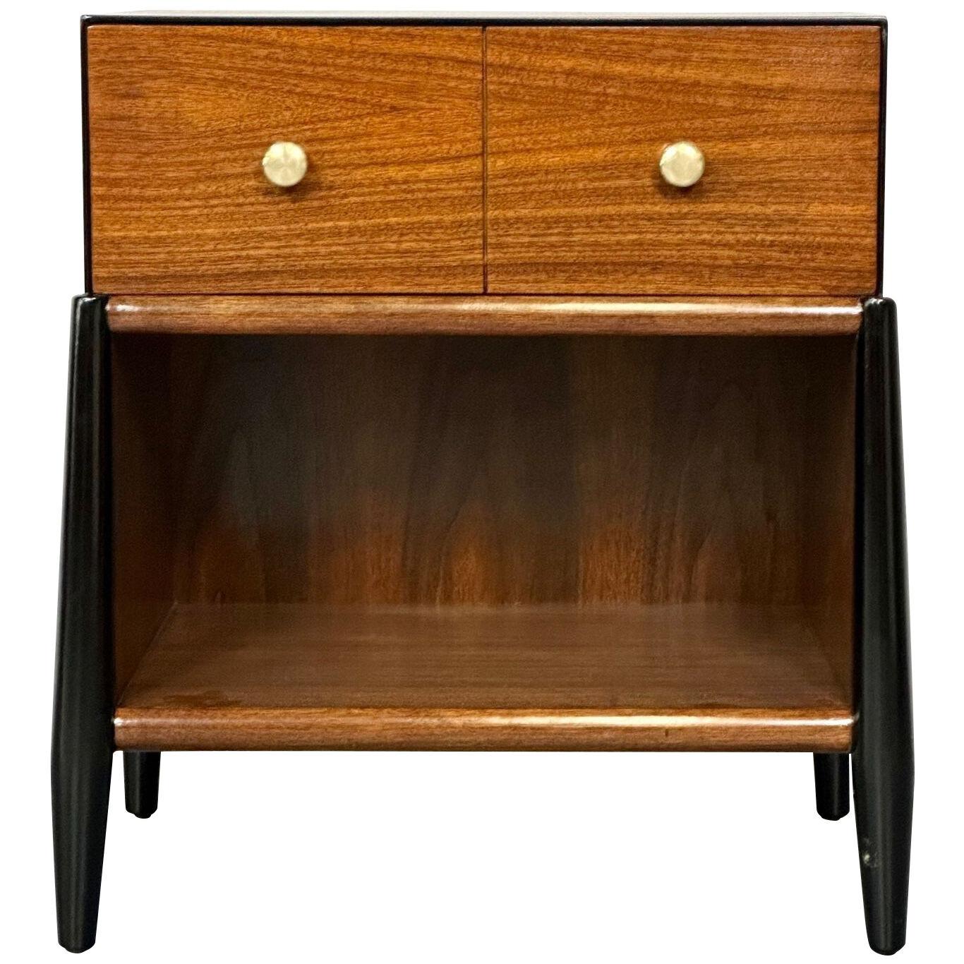 Mid Century Modern Nightstand, End Table, West Michigan Furniture Co Frank Metz