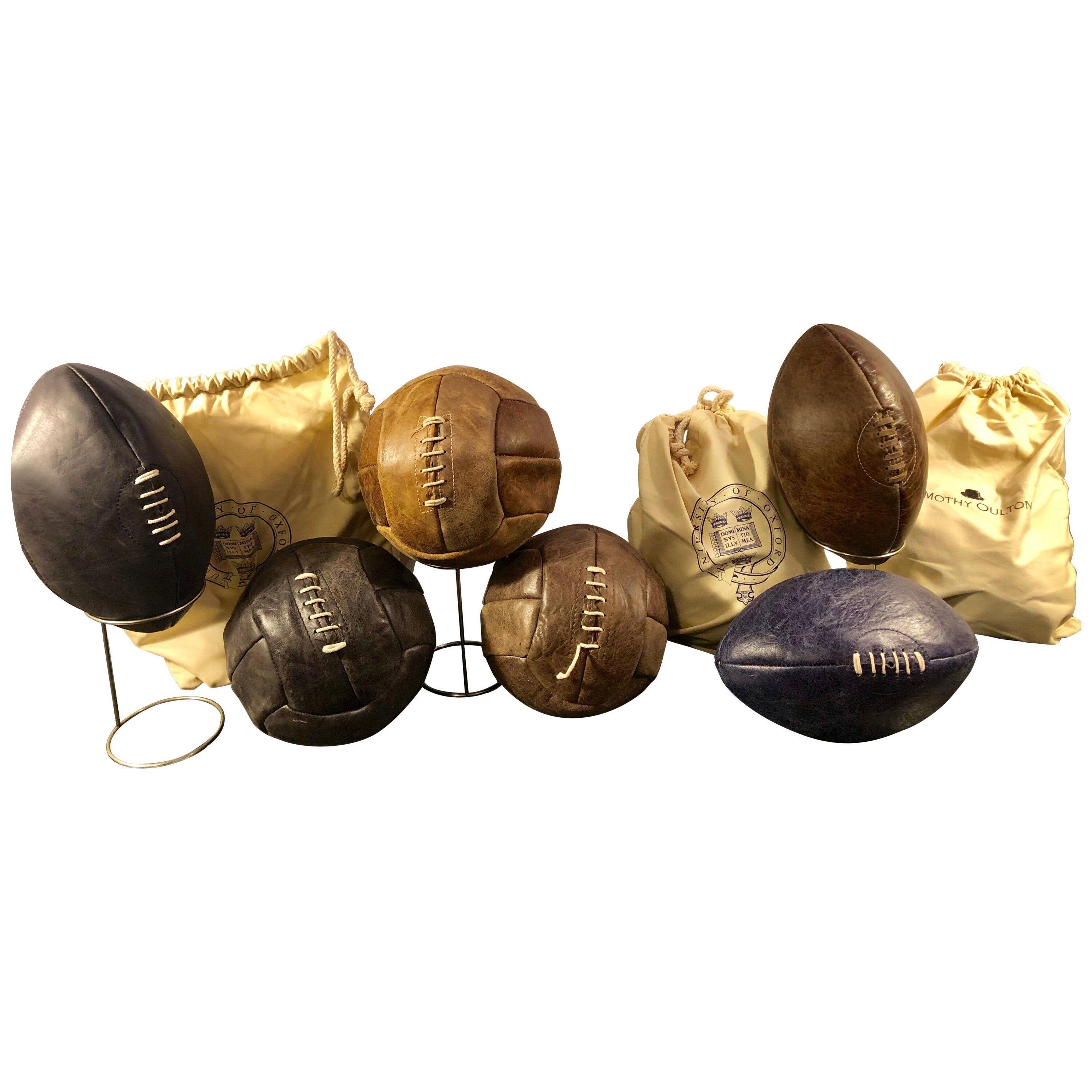 Footballs and Soccer Balls by Timothy Oulton, Selling Individually Seven Avail	