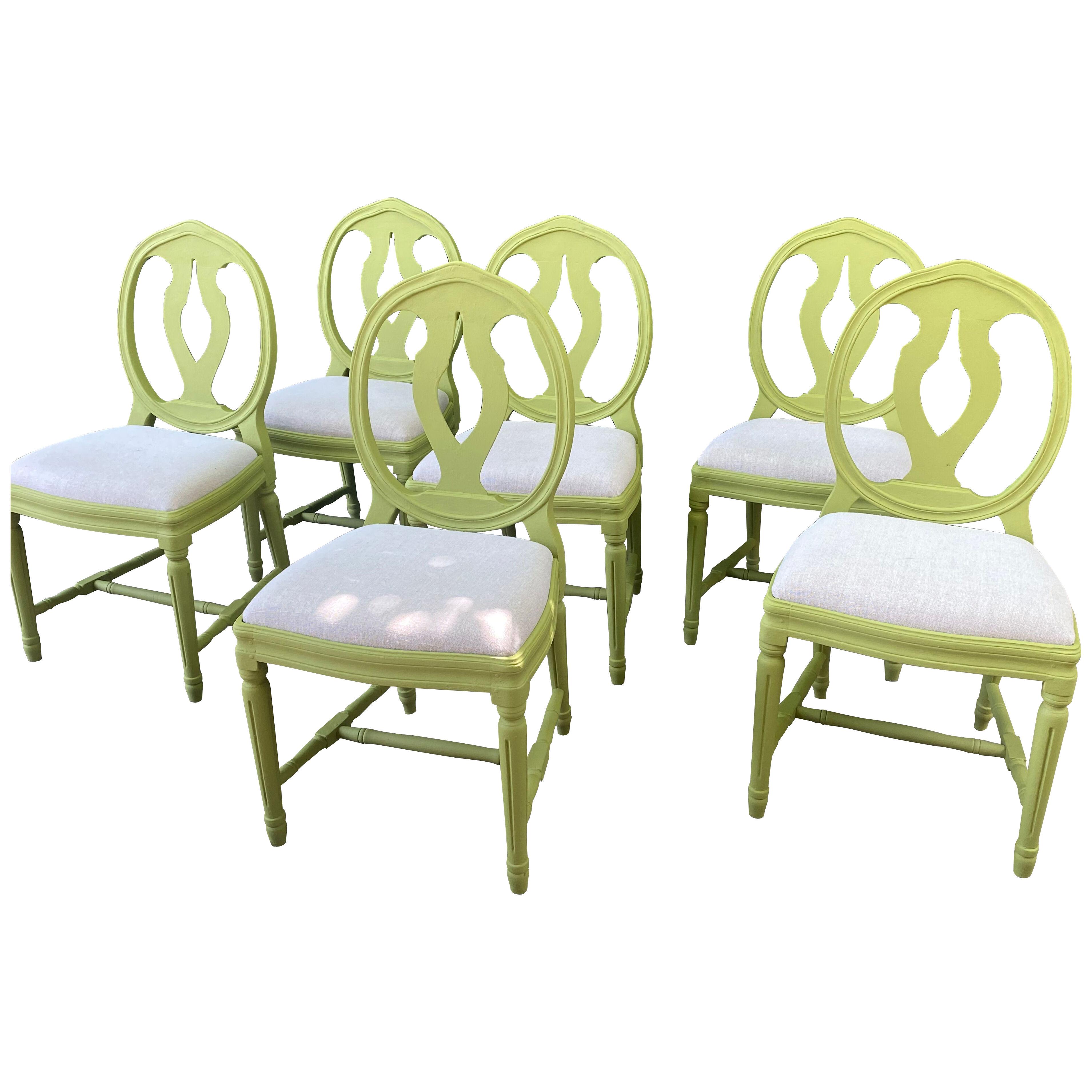 Set of 6 Swedish Chairs