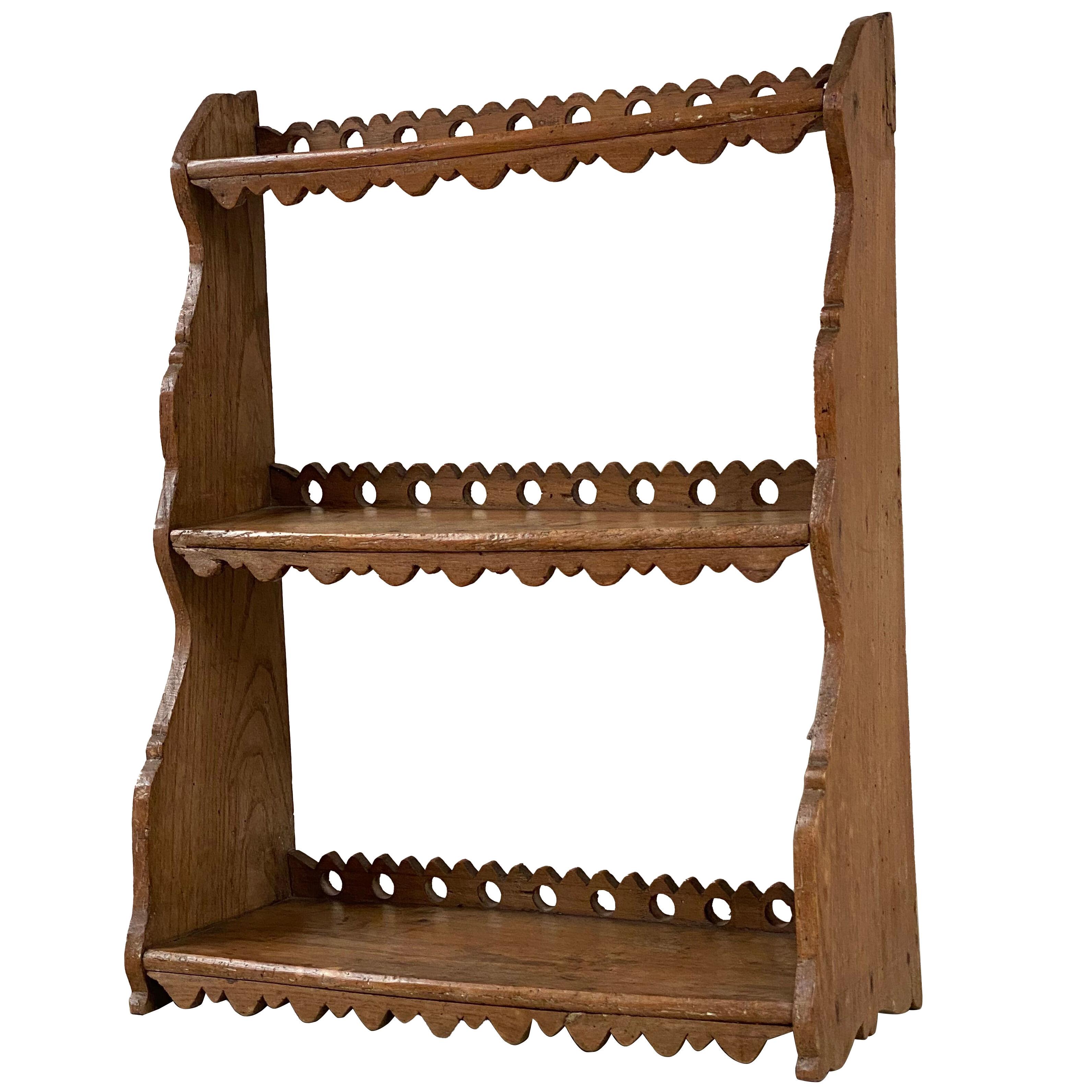 Antique English Wooden Rack
