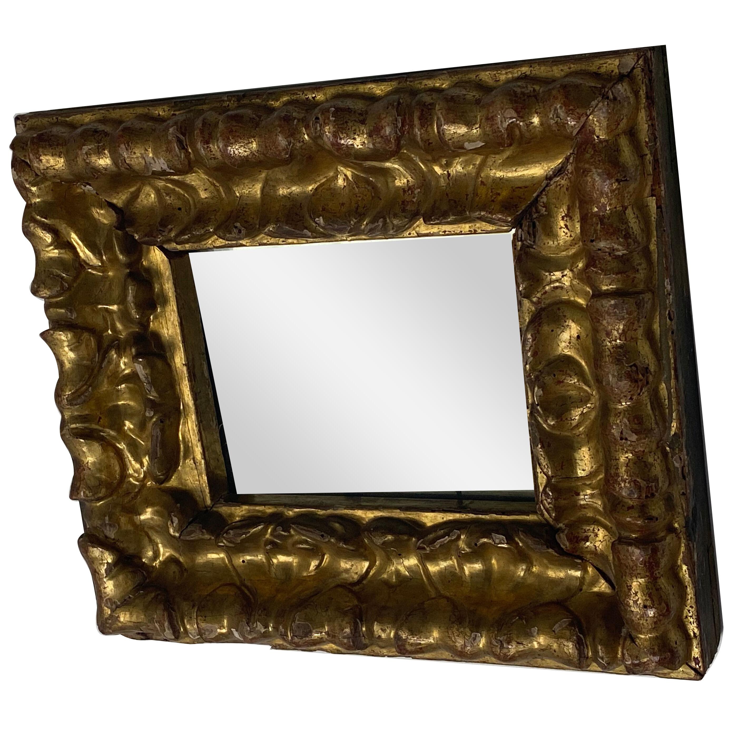 Guilded Wooden Mirror