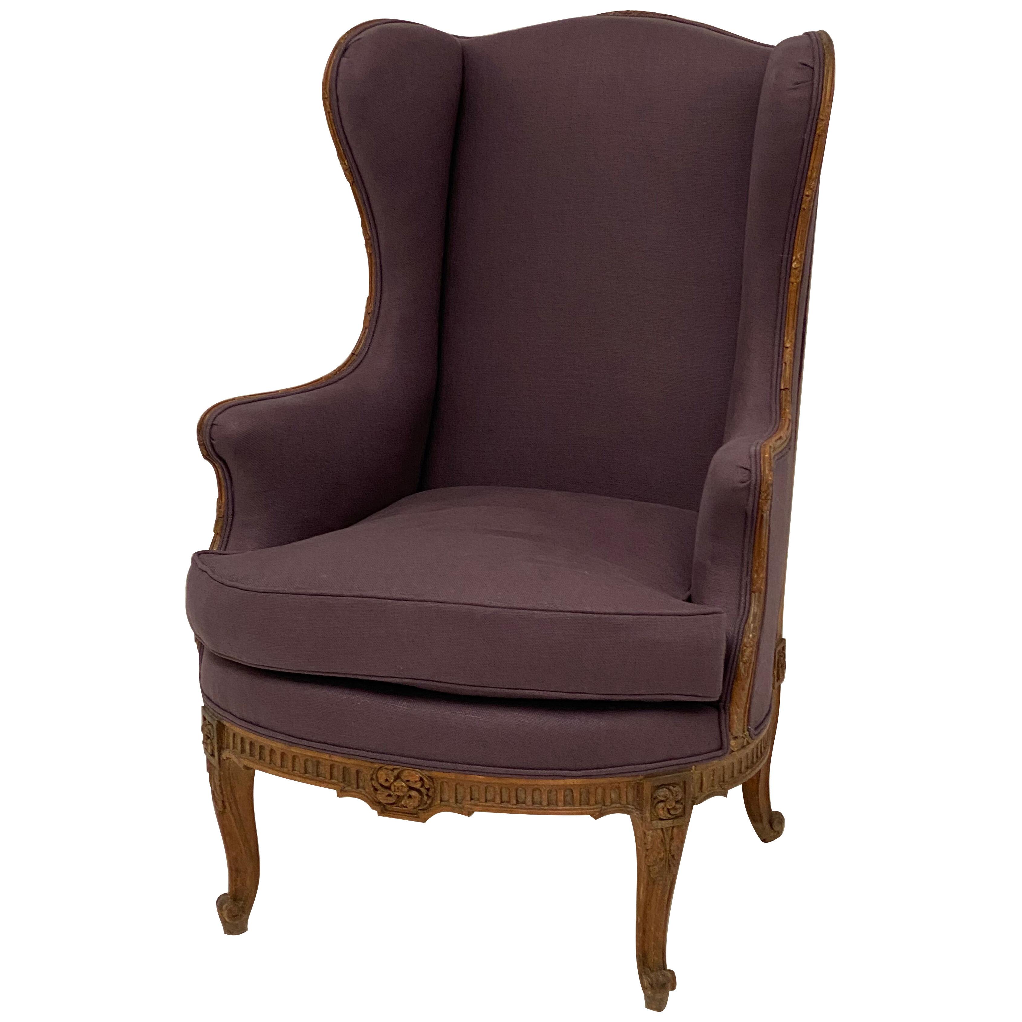 French Armchair newly Upholstered