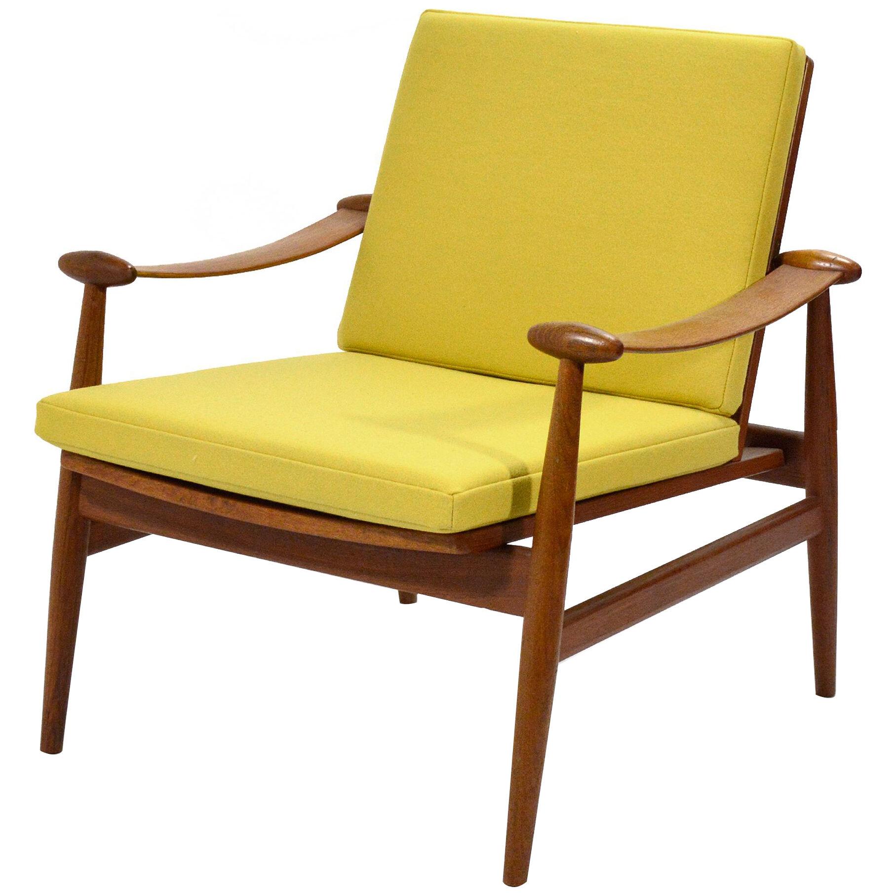 Finn Juhl Model 133 "Spade" Lounge Chair by France & Daverkosen
