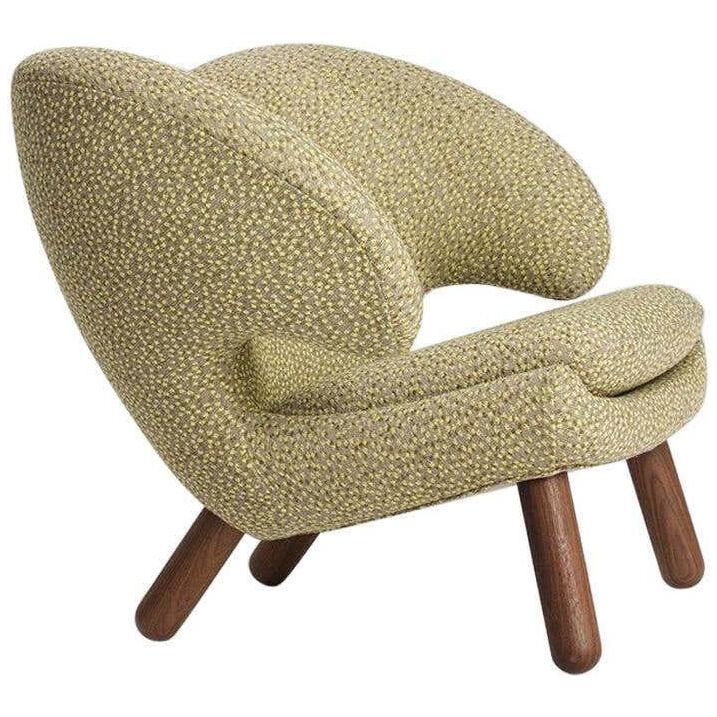 Finn Juhl Pelican Chair Upholstered in Raf Simons Fabric
