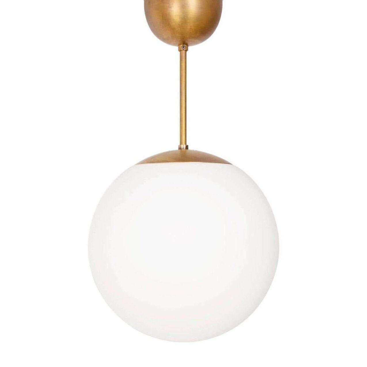 Konsthantverk Glob Brass D25 Ceiling Lamp