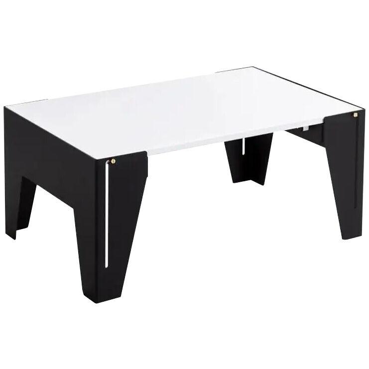 Adolfo Abejon Contemporary Design 'Falcon' Black and White Side Table