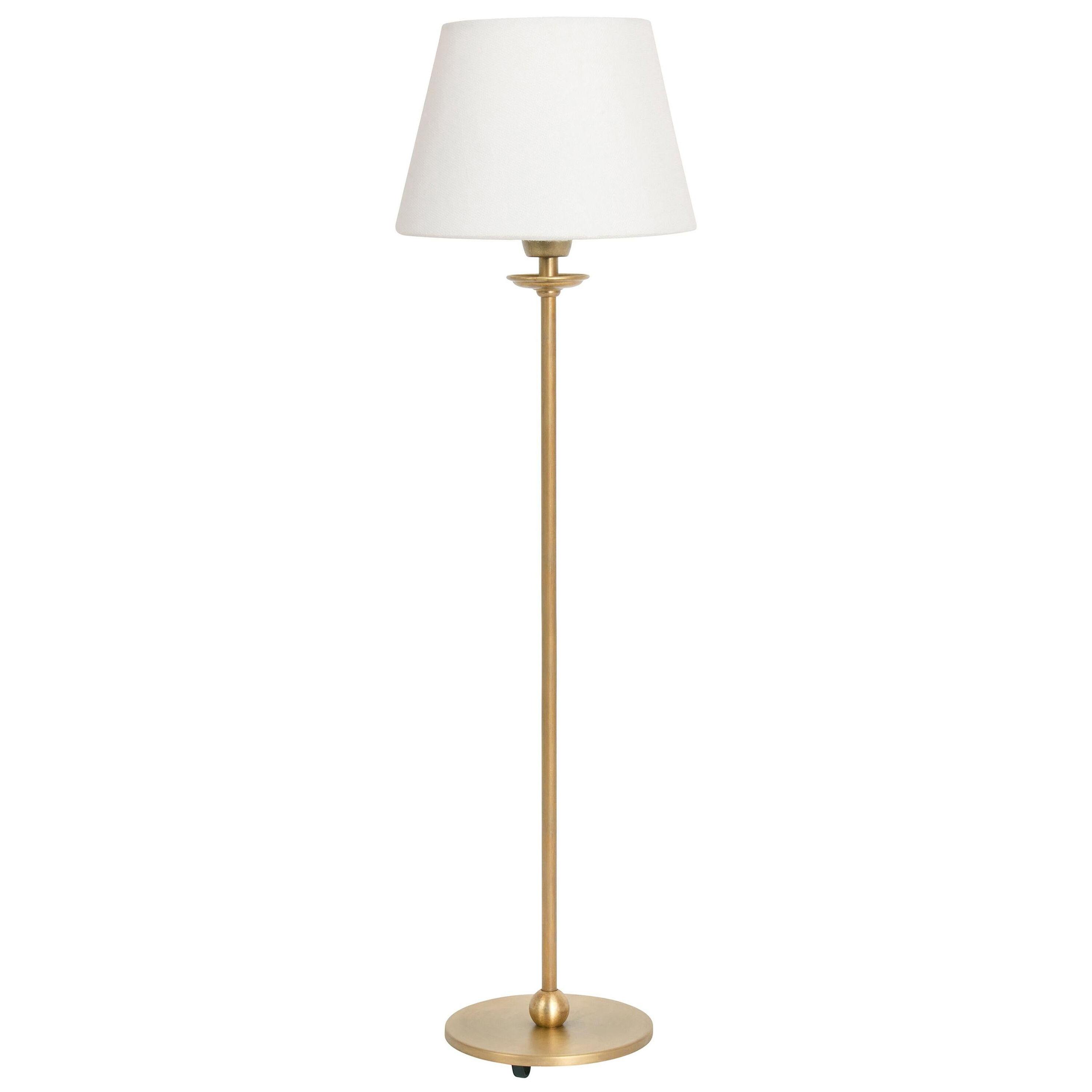 Konsthantverk Uno Medium Raw Brass Table Lamp