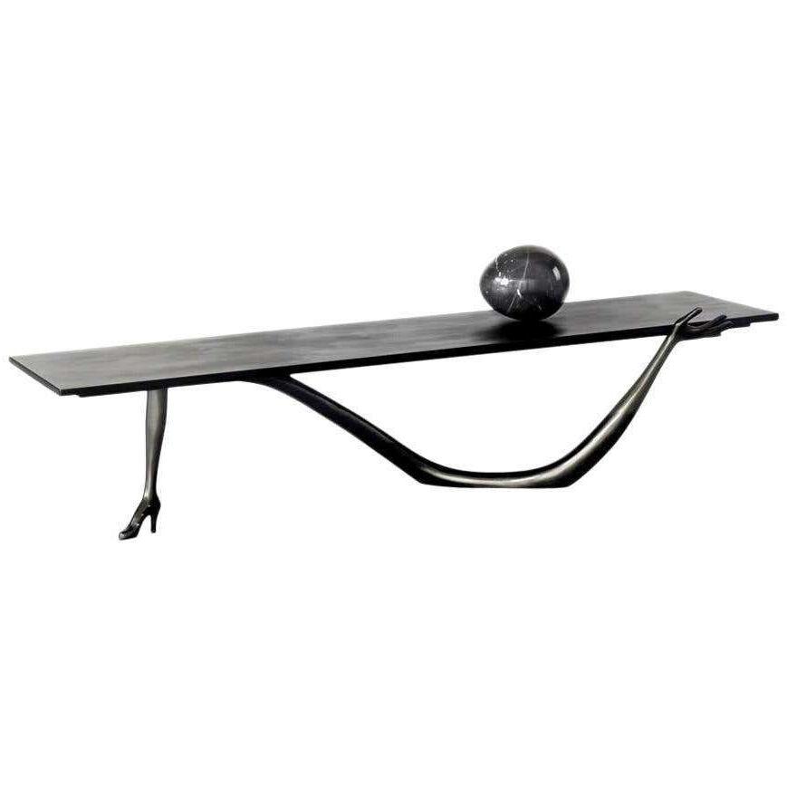 Salvador Dali Leda Low Table, Sculpture, Black Label Limited Edition