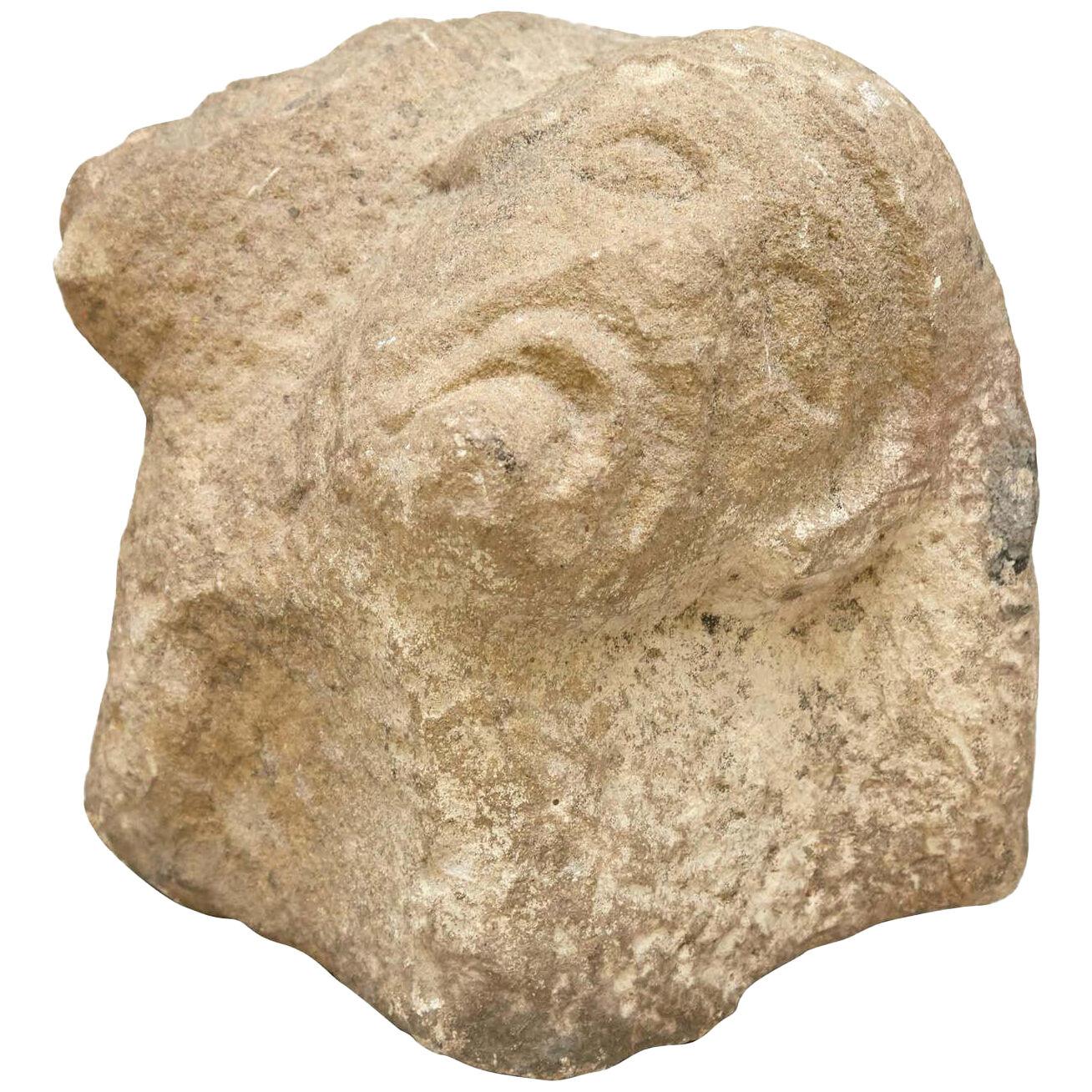 Romanic 13th Century Stone Sculpture