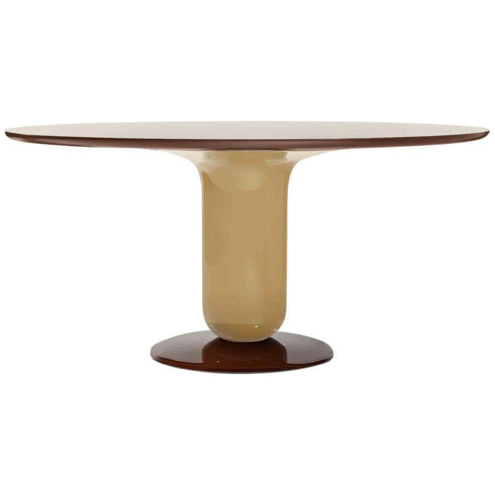 Jaime Hayon Beige Contemporary 130 Explorer Dining Table by BD Barcelona